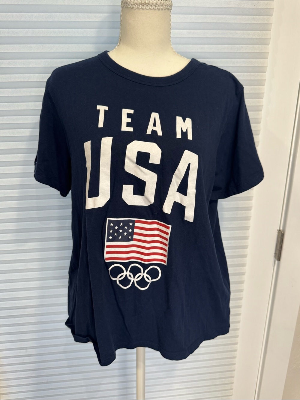 Team USA Navy Short Sleeve Tee 1064